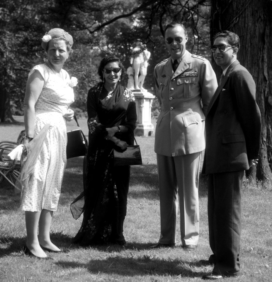 Roal Families of the Netherlands and Nepal 1958