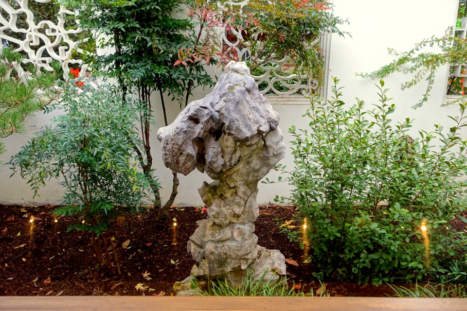 Rock - Lan Su Chinese Garden - Portland, Oregon - DSC01370