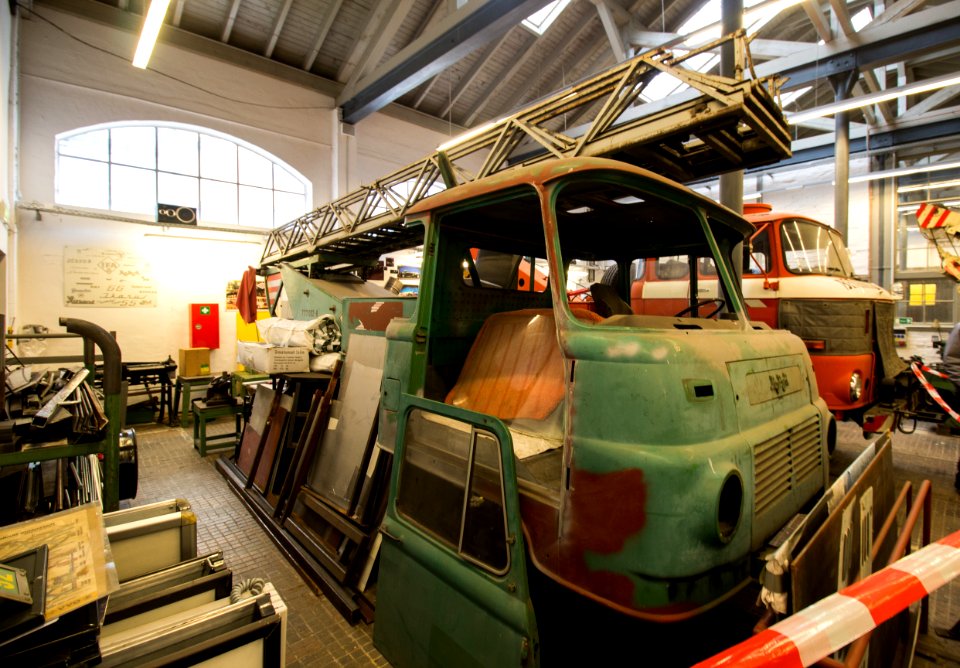 Robur Leiterwagen - Straßenbahnmuseum Dresden (2)