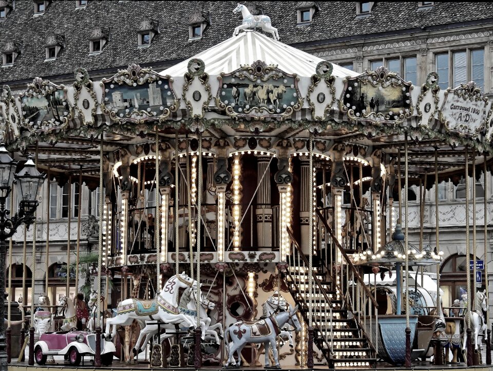 Leisure carousel old