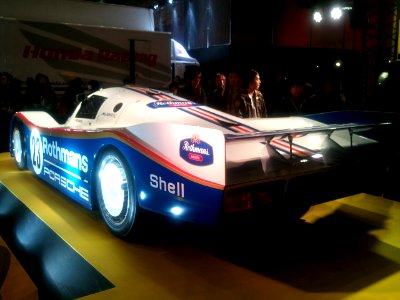 Rothmans Porsche 962C rear - Tokyo Auto Salon 2011
