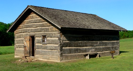 Rock Creek Station SHP West Ranch log bldg 1