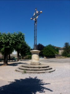Rosières (Ardèche) - Calvaire - Arrière