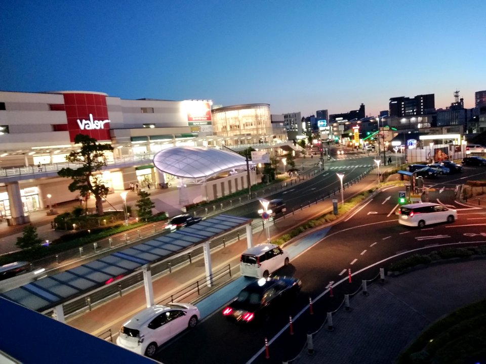 Roads in Kariya, Aichi, Japan, 13 June 2018