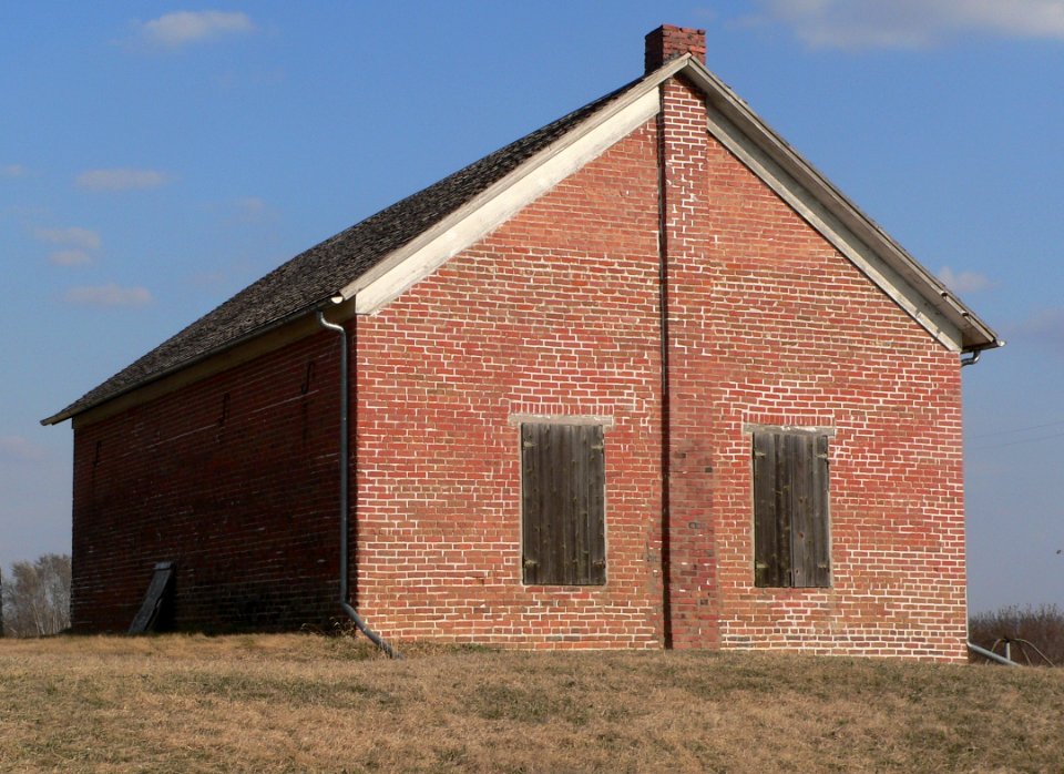 Rock Bluff School from NW 1
