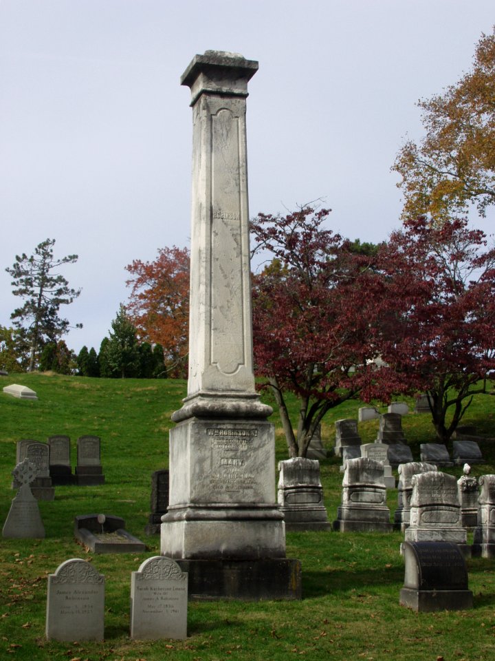 Robinson Plot, Allegheny Cemetery, 2015-10-27, 01