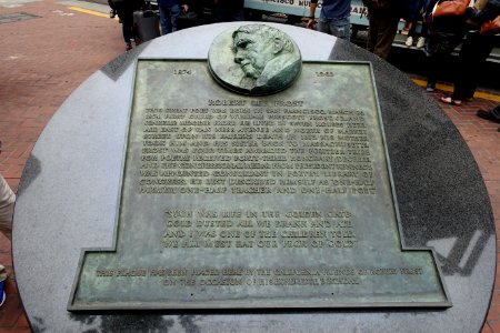 Robert Lee Frost memorial - San Francisco, CA - DSC04638