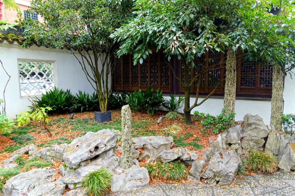 Rock - Lan Su Chinese Garden - Portland, Oregon - DSC01429