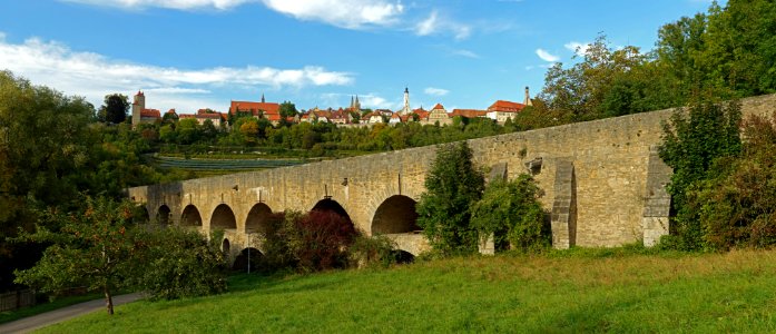 Rothenburg mit Brücke, 2