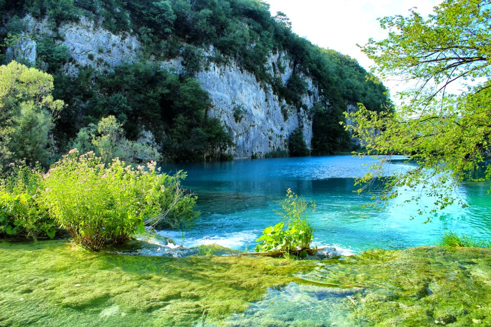 Plitvice water landscape