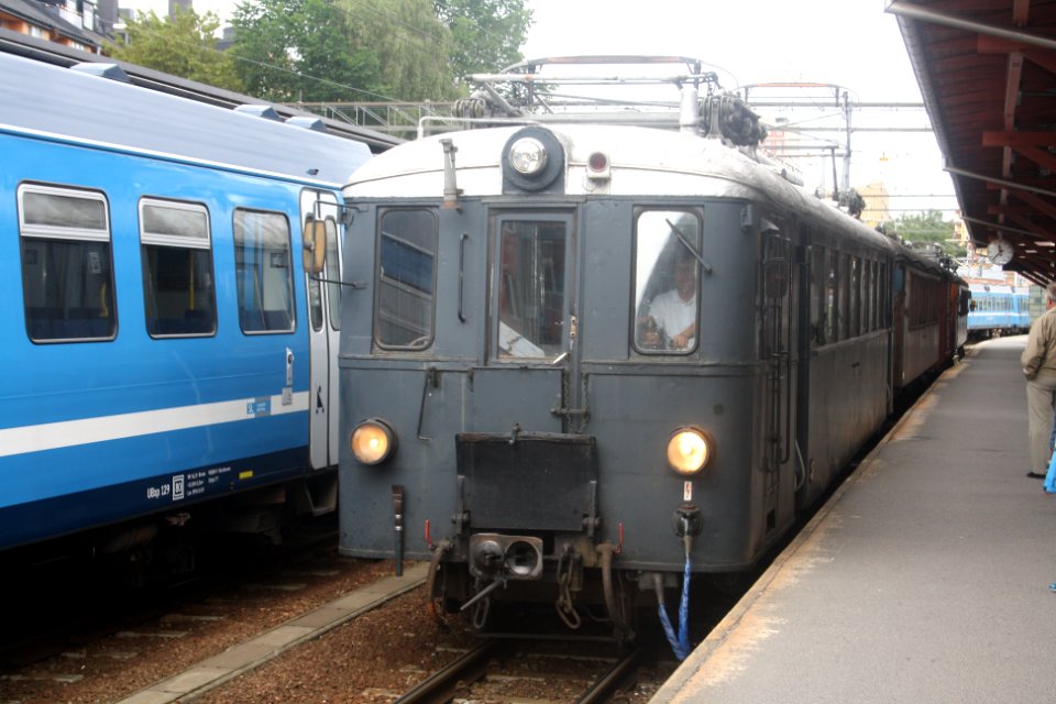 Roslagsbanan på Stockholm Östra - augusti 2014 - 2