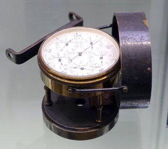 Rotating vane anemometer, c. 1900 - Museum of Science and Industry (Chicago) - DSC06379