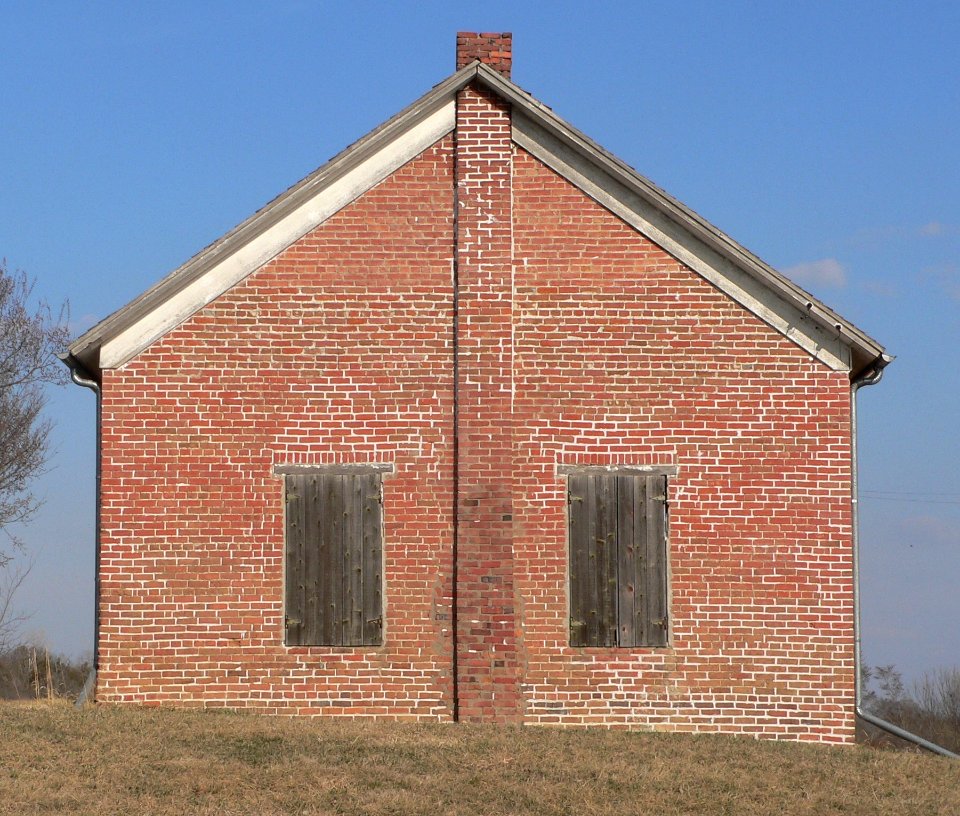 Rock Bluff School from W 1