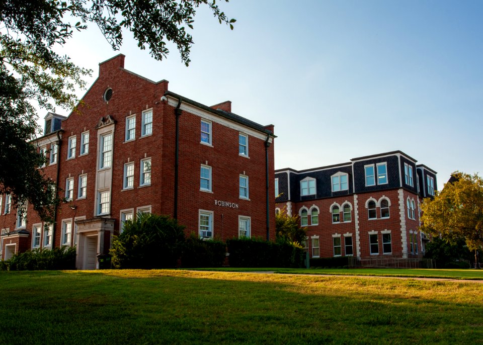 Robinson Hall and Hale Hall at Louisiana Tech University