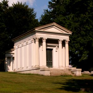 Robert Pitcairn Mausoleum, Homewood Cemetery, Pittsburgh photo