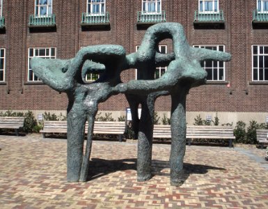 Rotterdam kunstwerk wolken