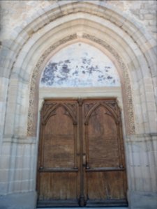 Rosières (Ardèche) - Église Notre-Dame de Rosières - Portail 2