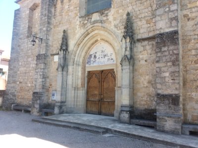 Rosières (Ardèche) - Église Notre-Dame de Rosières - Portail