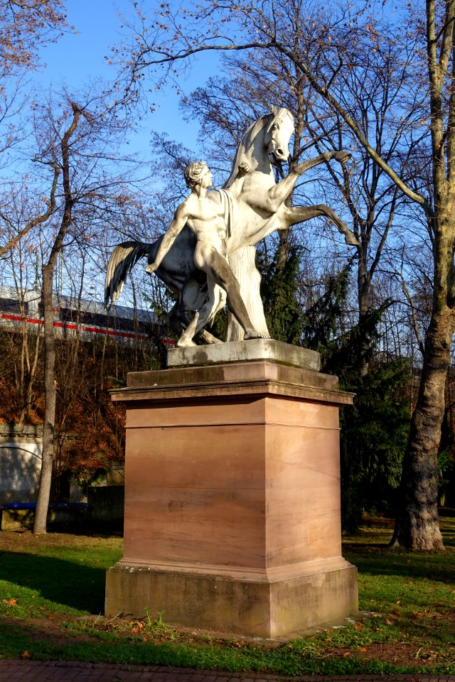 Rossebändiger-Gruppe - Schlossgarten Stuttgart - Stuttgart, Germany -