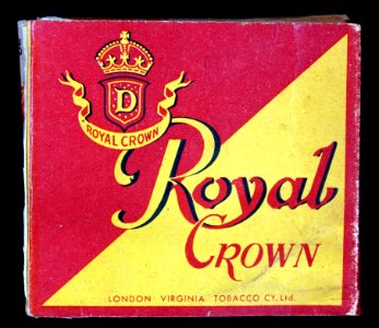 Royal Crown cigarettes pack, front