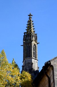 Rothenburg ob der Tauber Franziskanerkirche Turm West