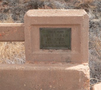 Route 66 bridge 2.5 miles east of Montoya NM SW corner 3