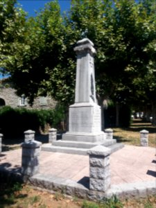 Rosières (Ardèche) - Monument aux morts - Côté droit