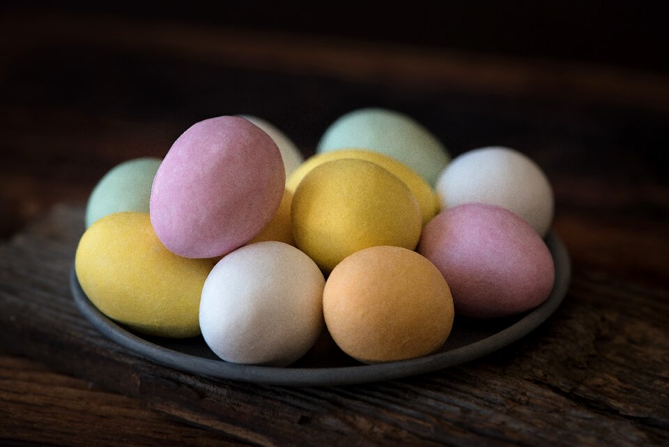 Candy easter easter eggs