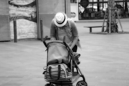 Black and white inhabitants black and white photo