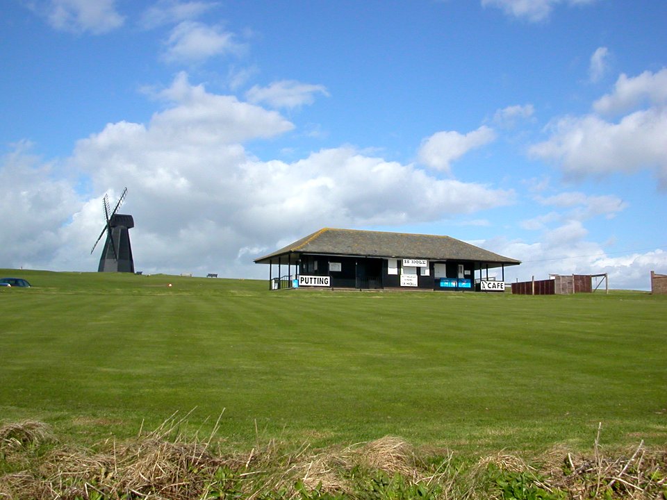 Rottingdean Windmill and Golf Course (March 2007)