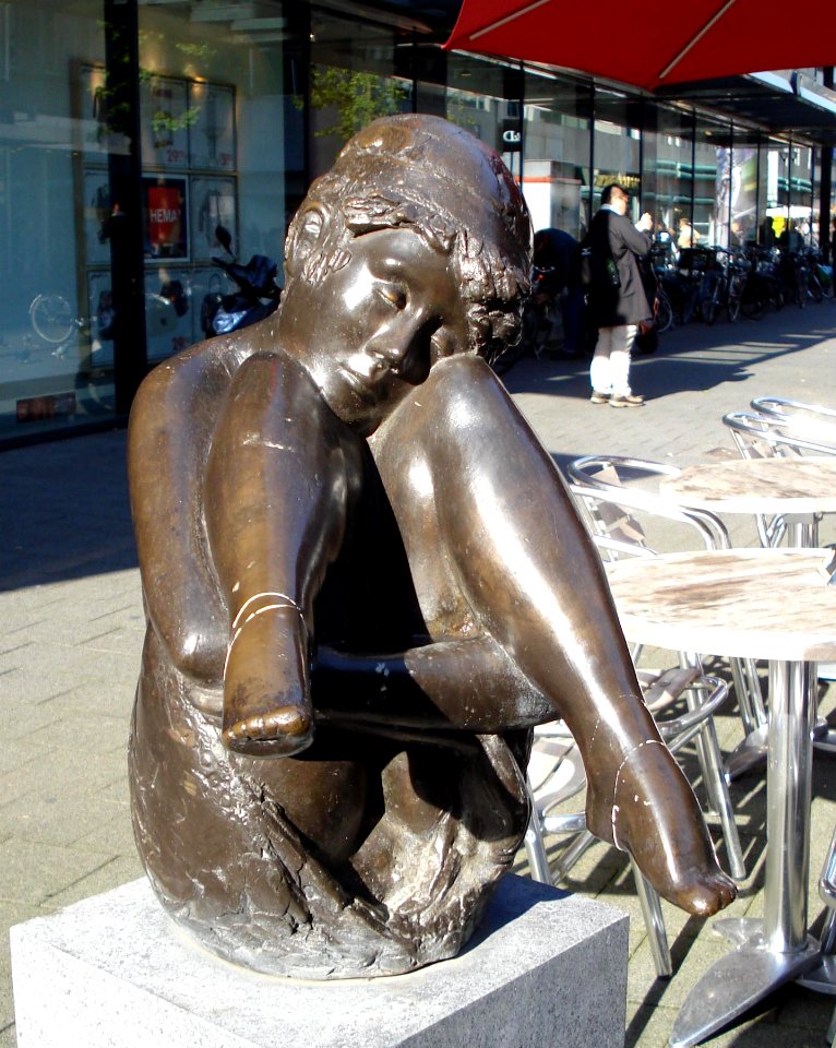 Rotterdam kunstwerk evenwichtje