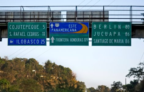 Rotulos Carretara Panamericana 2011 El Sal