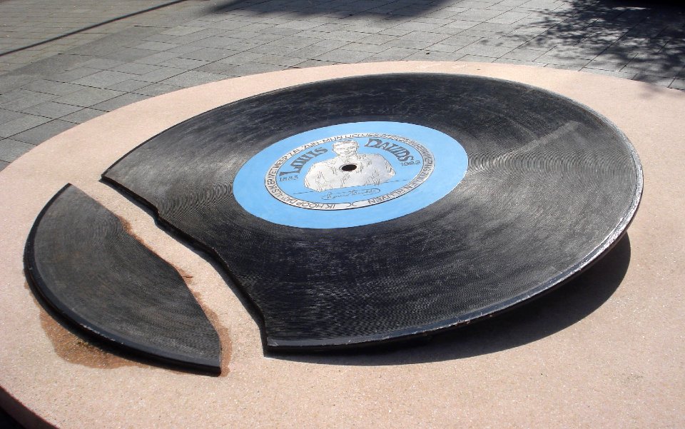 Rotterdam kunstwerk louis davids LP
