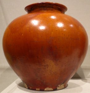 Round jar from China, Tang dynasty, Honolulu Museum of Art 2273.1