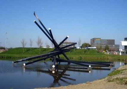 Rotterdam kunstwerk mikado andre volten