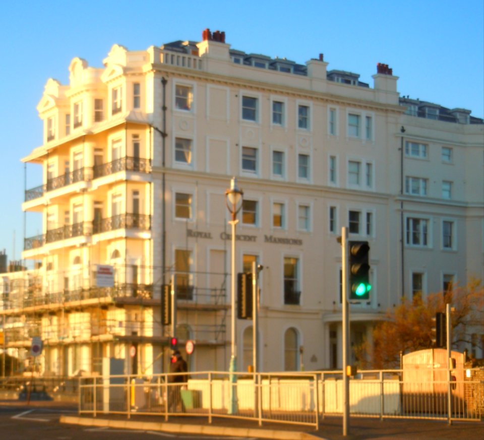 Royal Crescent Mansions, 100–101 Marine Parade, Brighton (NHLE Code 1381755) (December 2016)