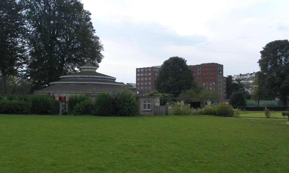 Rotunda Café and Anston House, Preston Park, Brighton (September 2011)