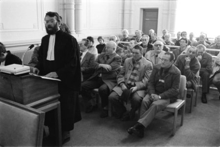 Rotterdam, kort geding bonden tegen havenbedrijf Muller Thomsen i.v.m. doorberek, Bestanddeelnr 932-9076