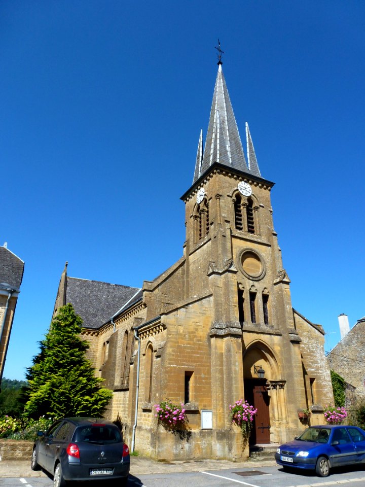 Rouvroy-sur-Audry (Ardennes) église de Rouvroy