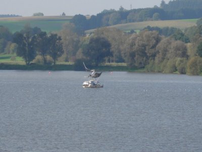 Rottauensee Künstliche Insel