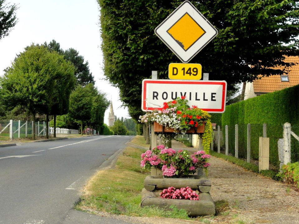 Rouville (Seine-Mar.) entrée