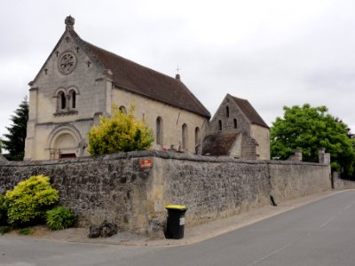 Rozières-sur-Crise (Aisne) église Saint-Martin (01)