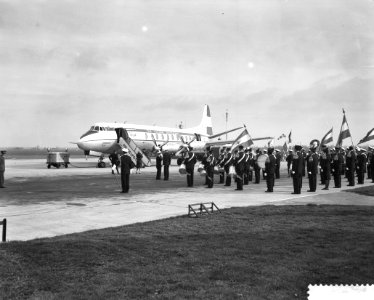 Rotterdam opgenomen in de luchtlijn Amsterdam Londen, Bestanddeelnr 910-7893