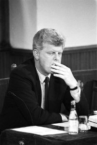 RSV enquete getuige dr. W. F. Duisenberg tijdens verhoor, Bestanddeelnr 932-9580