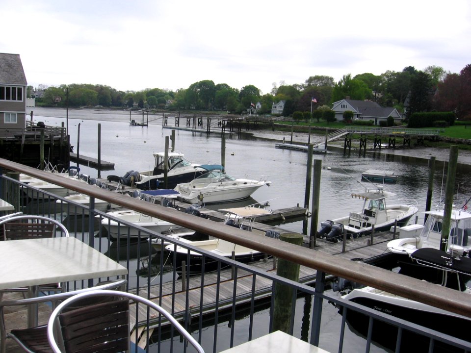 Rowayton Market view from back deck 168