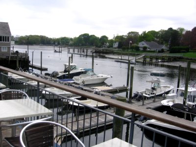 Rowayton Market view from back deck 168