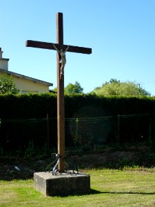 Rouvroy-sur-Audry (Ardennes) croix de chemin