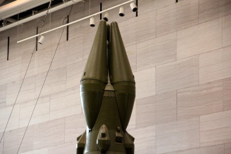 RSD-10 Pioneer MIRVs, Smithsonian National Air and Space Museum April 2019