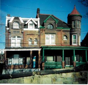 Rowhouses on 40th Street - Lawrenceville - 1999 - Imperial TLR