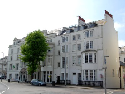 Royal York Buildings (Youth Hostel), Old Steine, Brighton (NHLE Code 1380677) (May 2018)